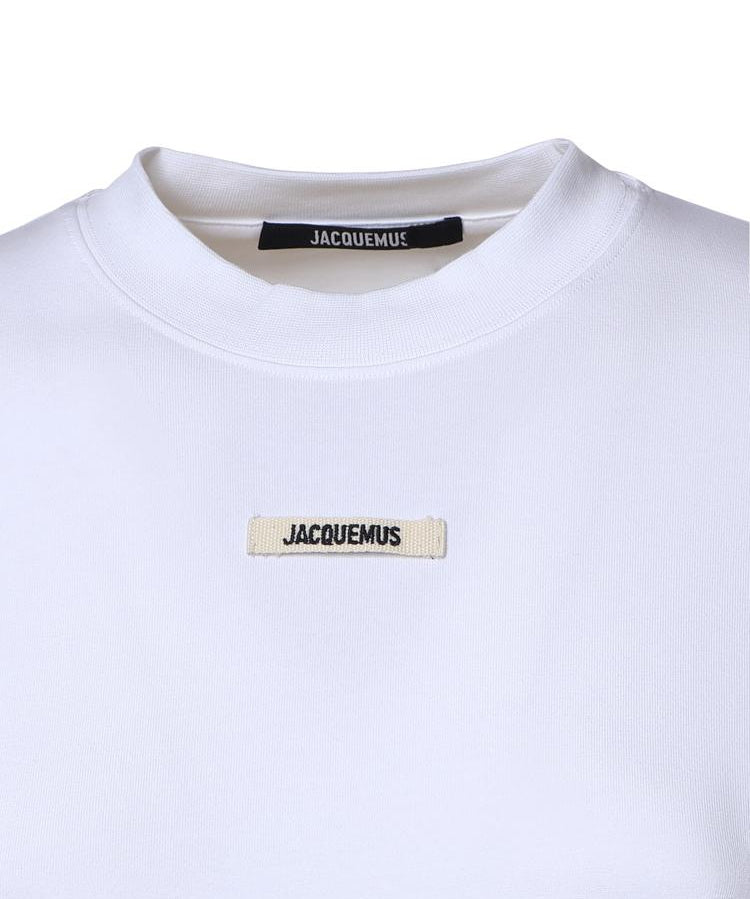 T-shirt in cotone Gros Grain TSW00155AJ00124 100 JACQUEMUS 