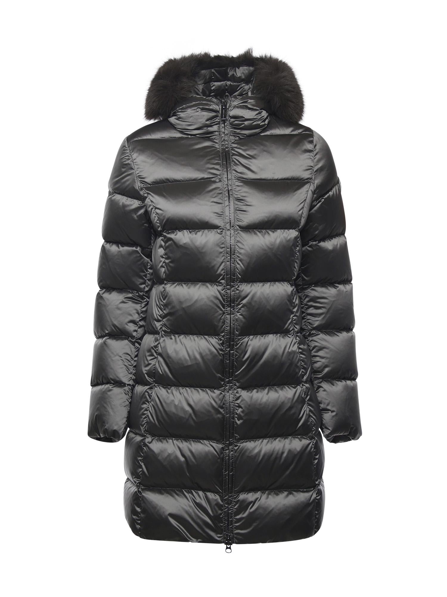 Piumino lungo con pelliccia sintetica<BR/> 2221E 2YO506 COLMAR ORIGINALS 