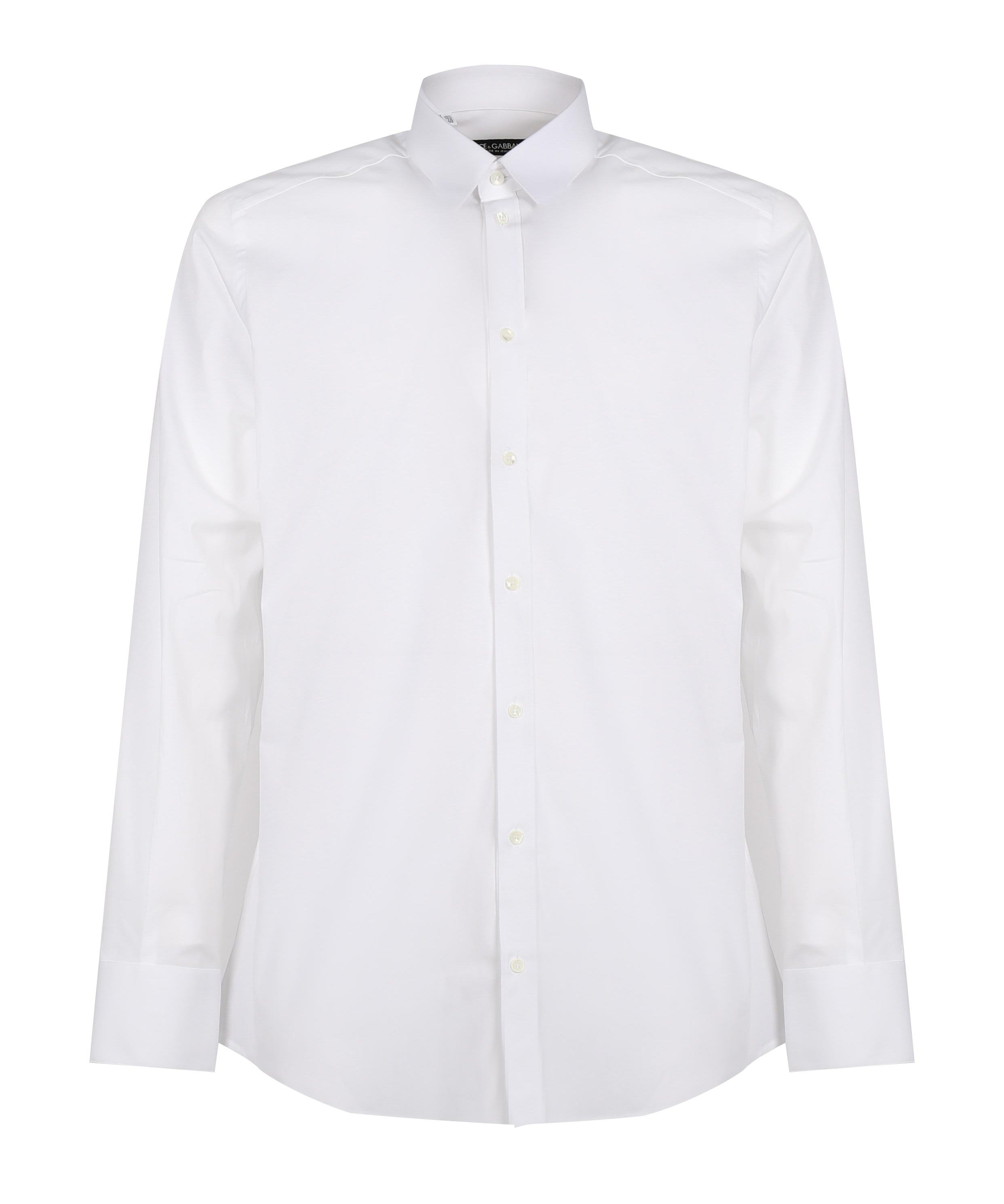 Camicia in cotone stretch G5EJ0T FUEEEW0800 DOLCE & GABBANA 