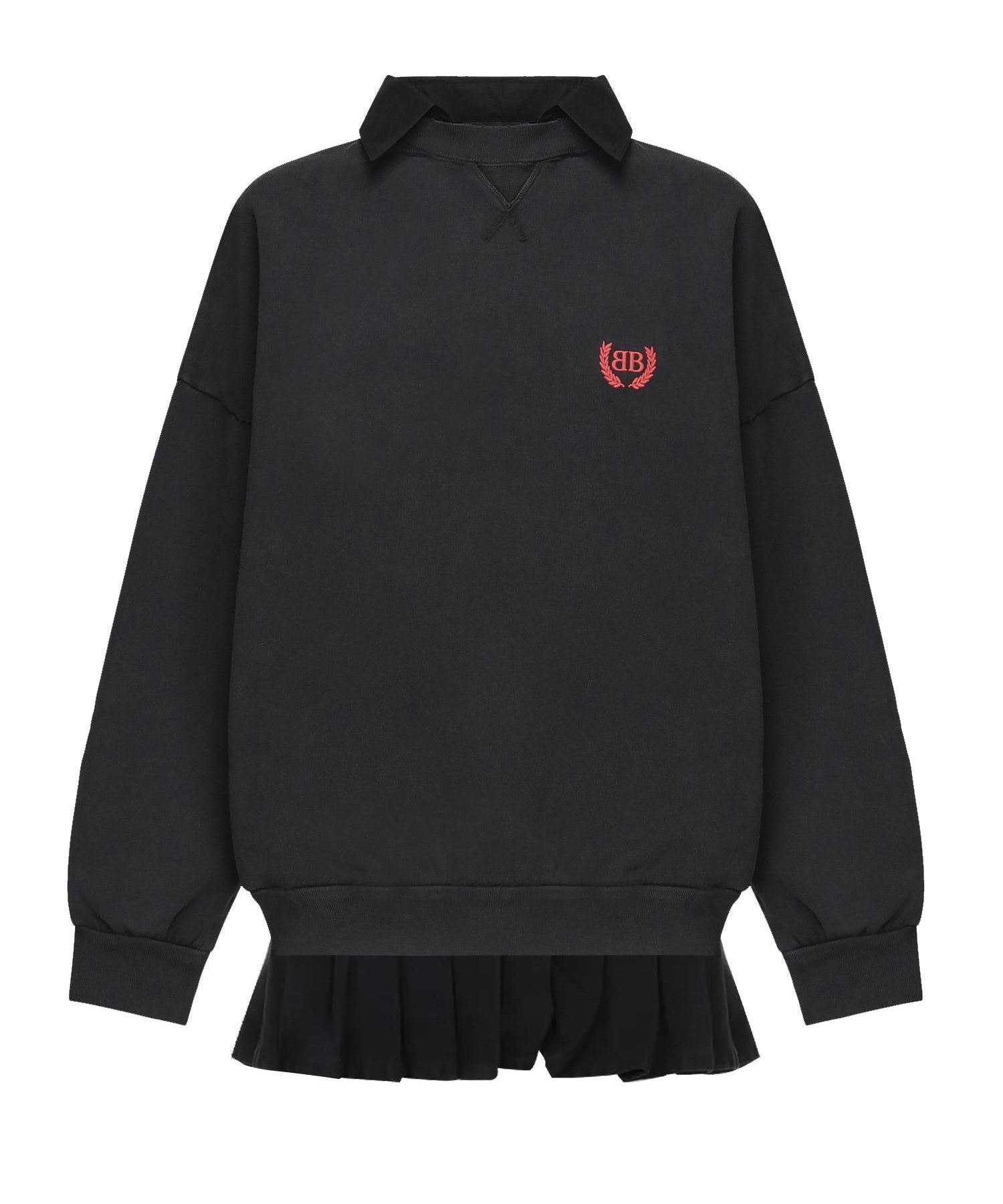 Felpa con logo<BR/> 837035 TSVC61041 BALENCIAGA 