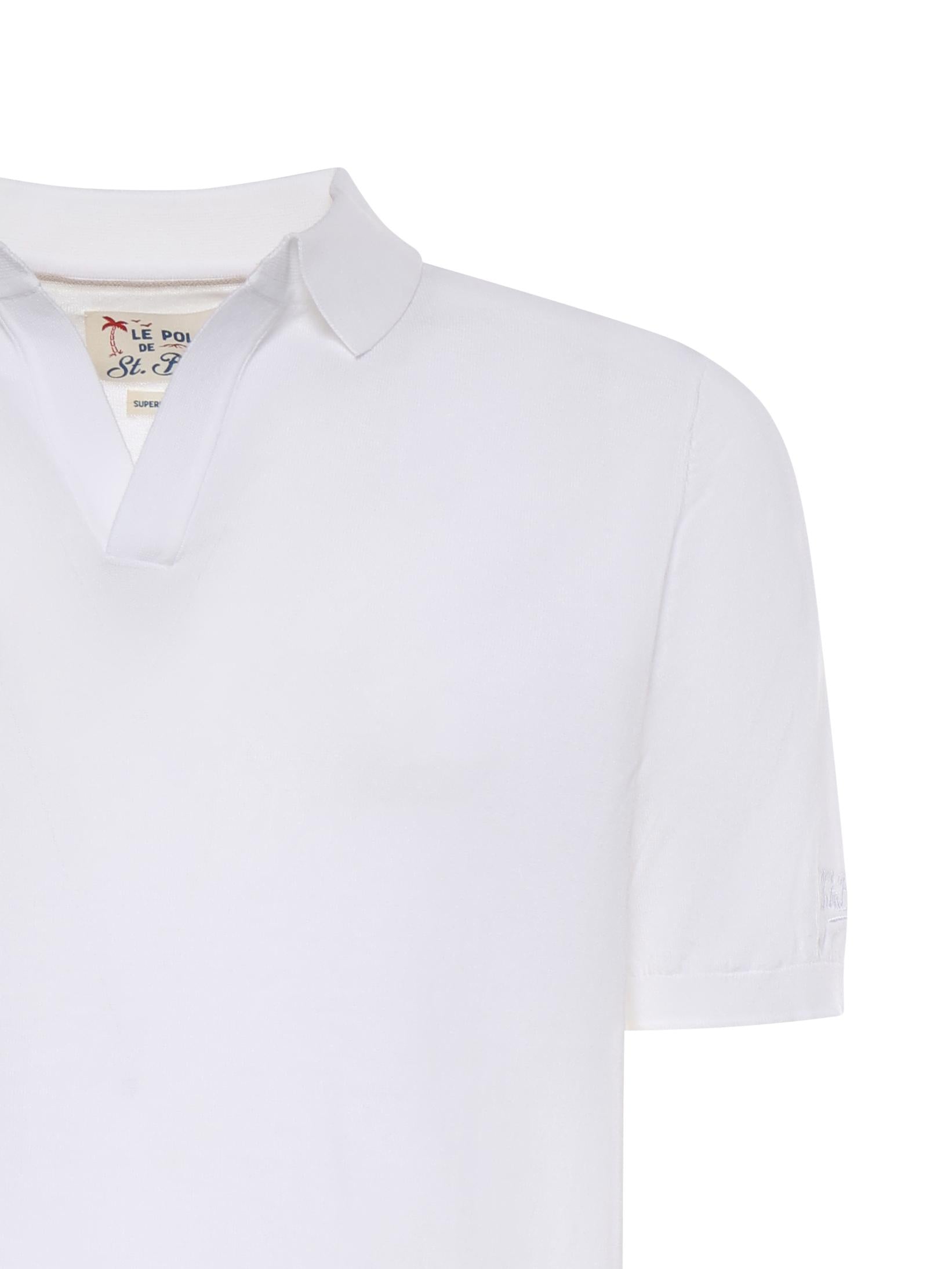 Polo in maglia Sloan SLO0001 00100L MC2 SAINT BARTH 