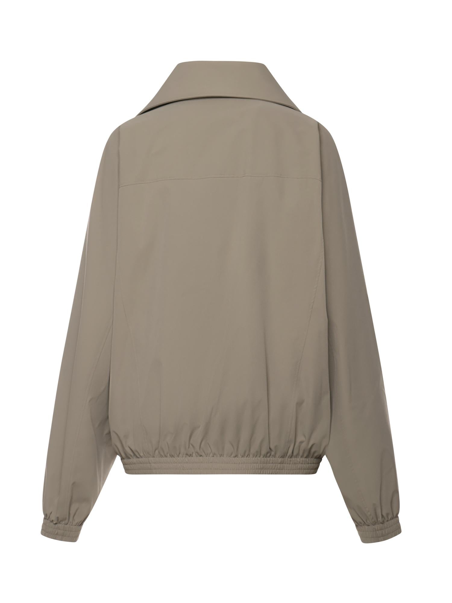Giacca con zip e logo 857673 TRO319577 BALENCIAGA 