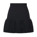 Minigonna con balza 105767 A2QVZ99 PINKO 
