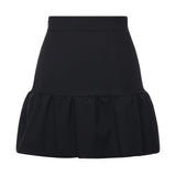 Minigonna con balza 105767 A2QVZ99 PINKO 