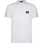 Polo piquet con placca logata G8PL4T G7F2HW0800 DOLCE & GABBANA 