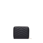 Portafoglio Cassandre matelassé in pelle 668288 BOW011000 SAINT LAURENT 