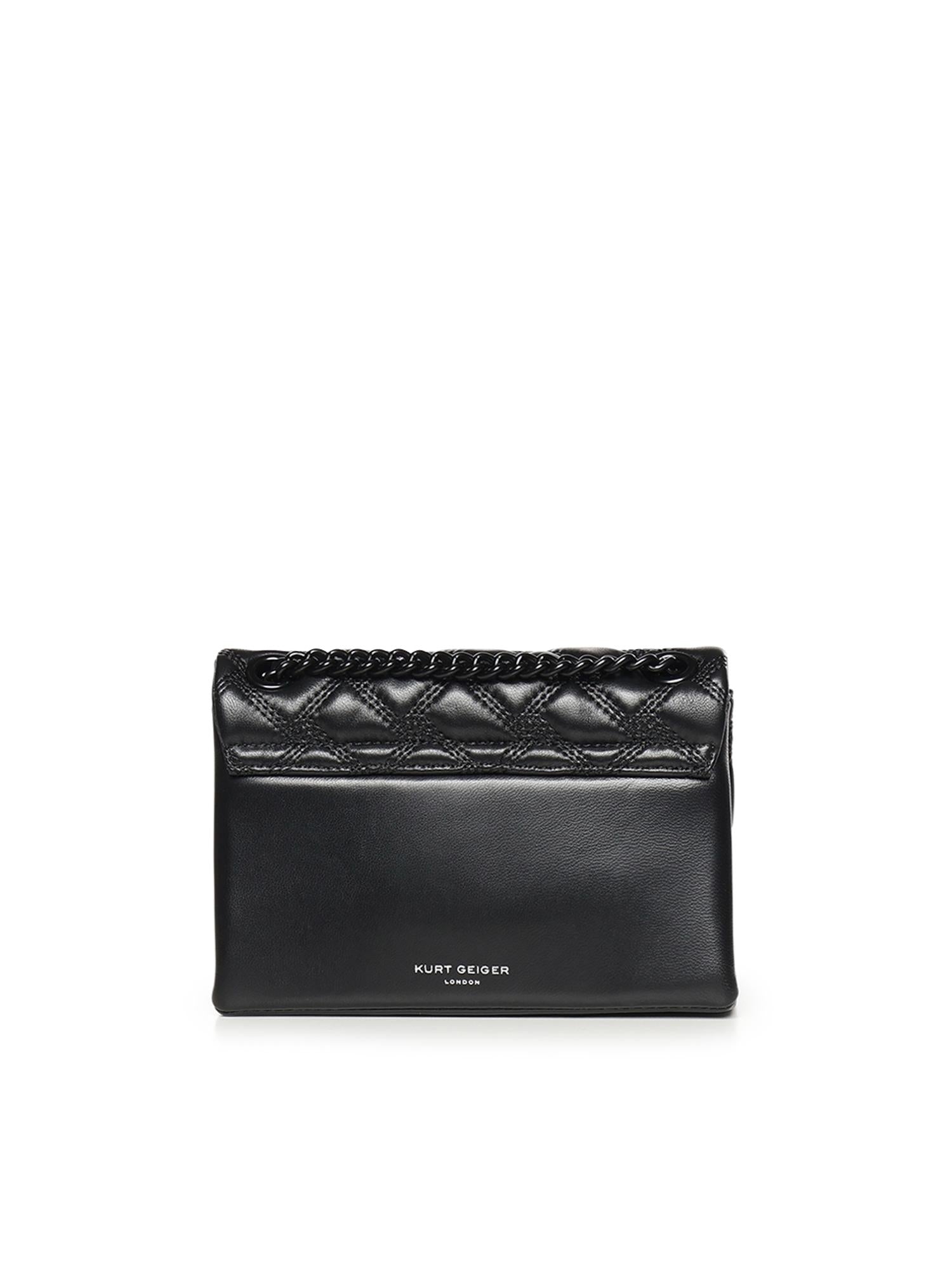 Mini bag Kensington Drench in pelle 7376600109 BLACK KURT GEIGER 