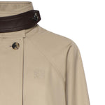 Parka cropped in cotone e seta S359Y02XFE 2140 LOEWE 