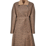Cappotto reversibile in cammello e lana<BR/> 2310161135600 EVELIN001 MAX MARA 