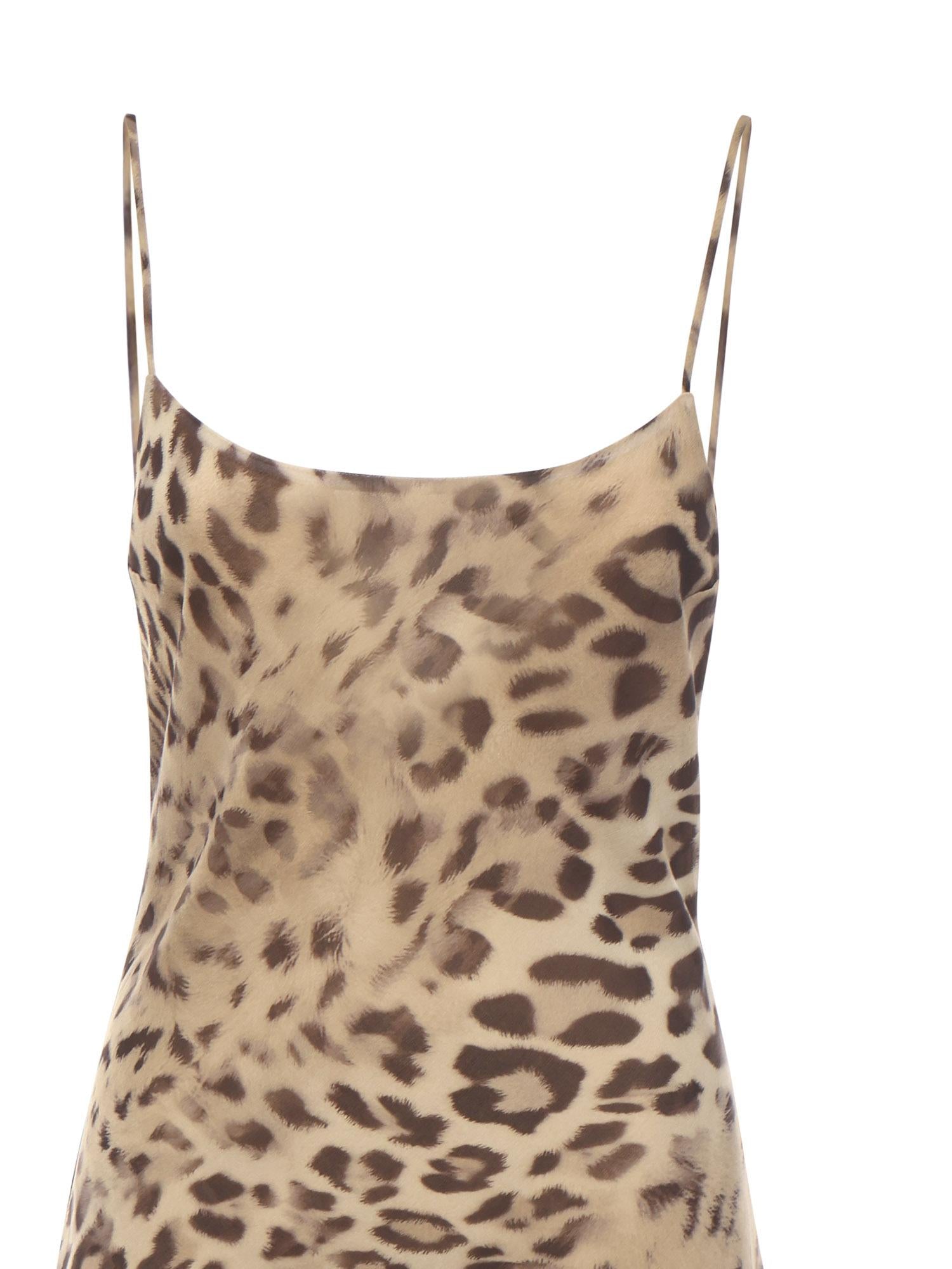 Abito lungo Ninfea T180131A TNP255ANIMALIER THE ANDAMANE 