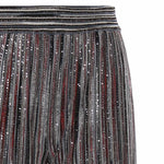 Pantaloni in misto viscosa a costine con paillettes DS26SI0N BK01H1SMSMB MISSONI 