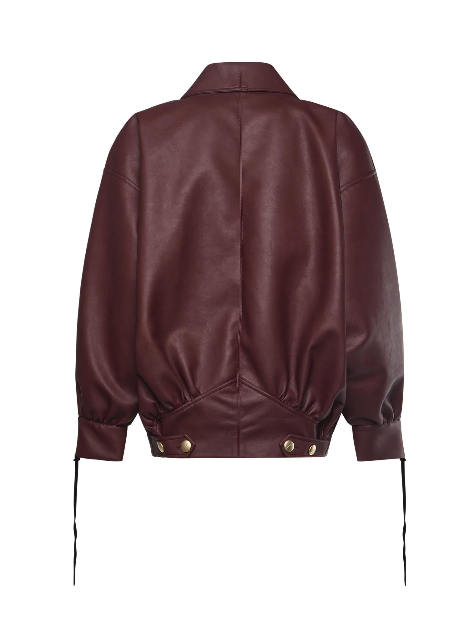 Giacca bomber cropped "The Virgo" 25PRNCP-0022  NINEMINUTES 