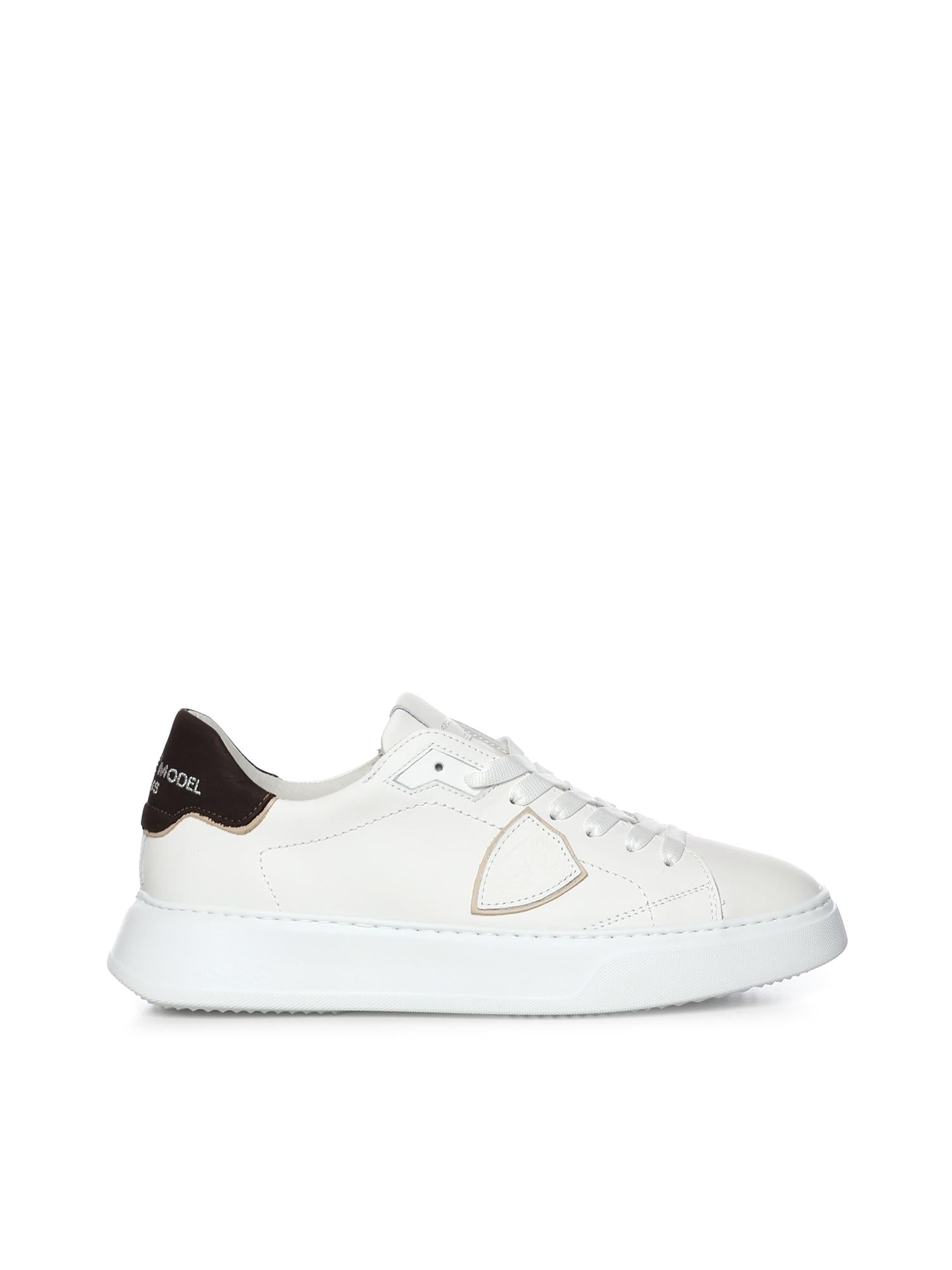 Sneaker Temple in pelle BTLU VU01 PHILIPPE MODEL 