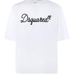 T-shirt in jersey con logo S74GD1524 D20106100 DSQUARED2 