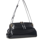 Pochette in pelle con logo 5BF129 2IEOF0002 MIU MIU 