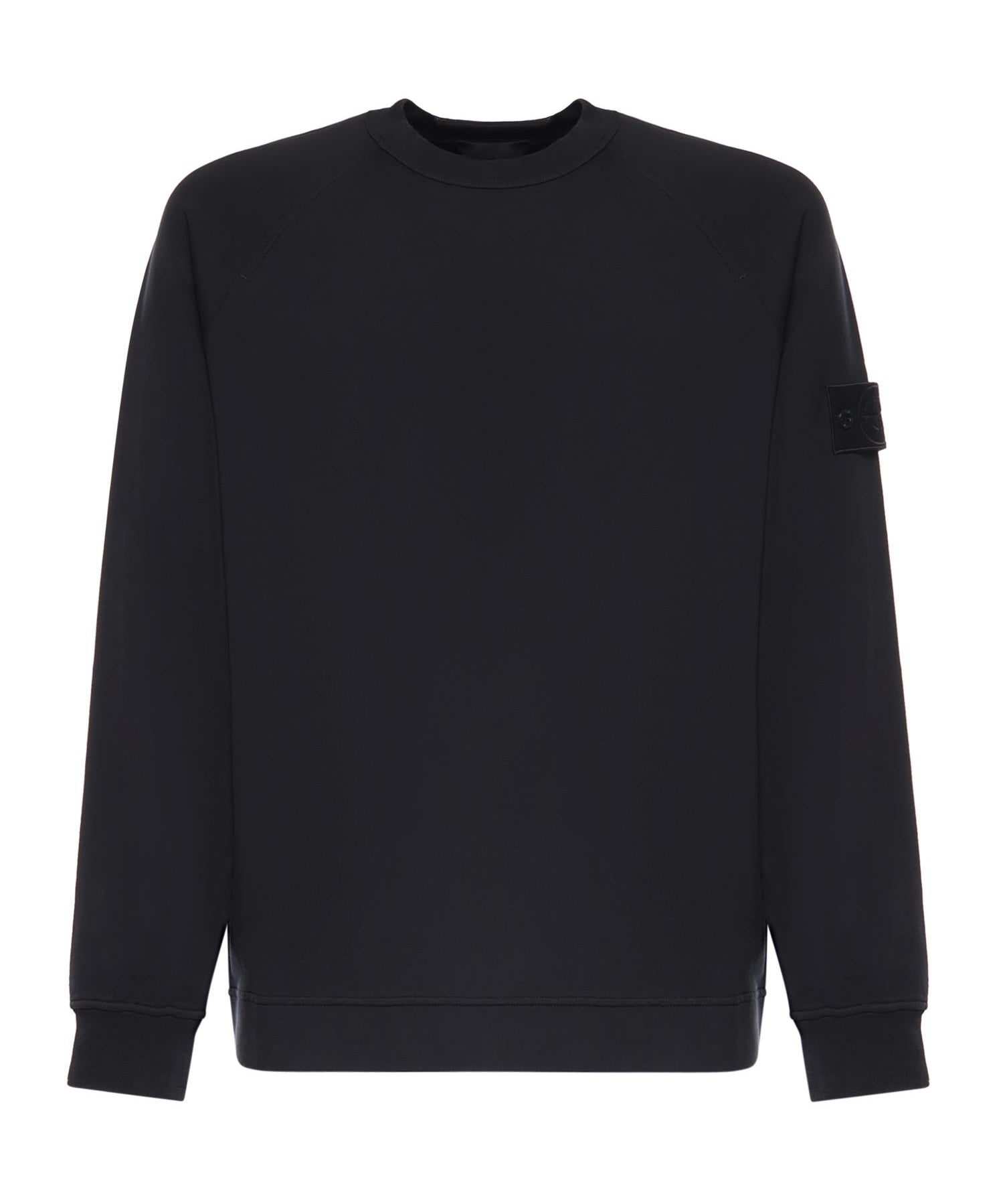 Felpa in cotone stretch con logo L1S156100064 S00F3V0020 STONE ISLAND 