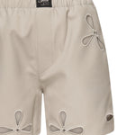 Shorts cut - out con elastico <BR/> COPP116F3004 BEI COPERNI 