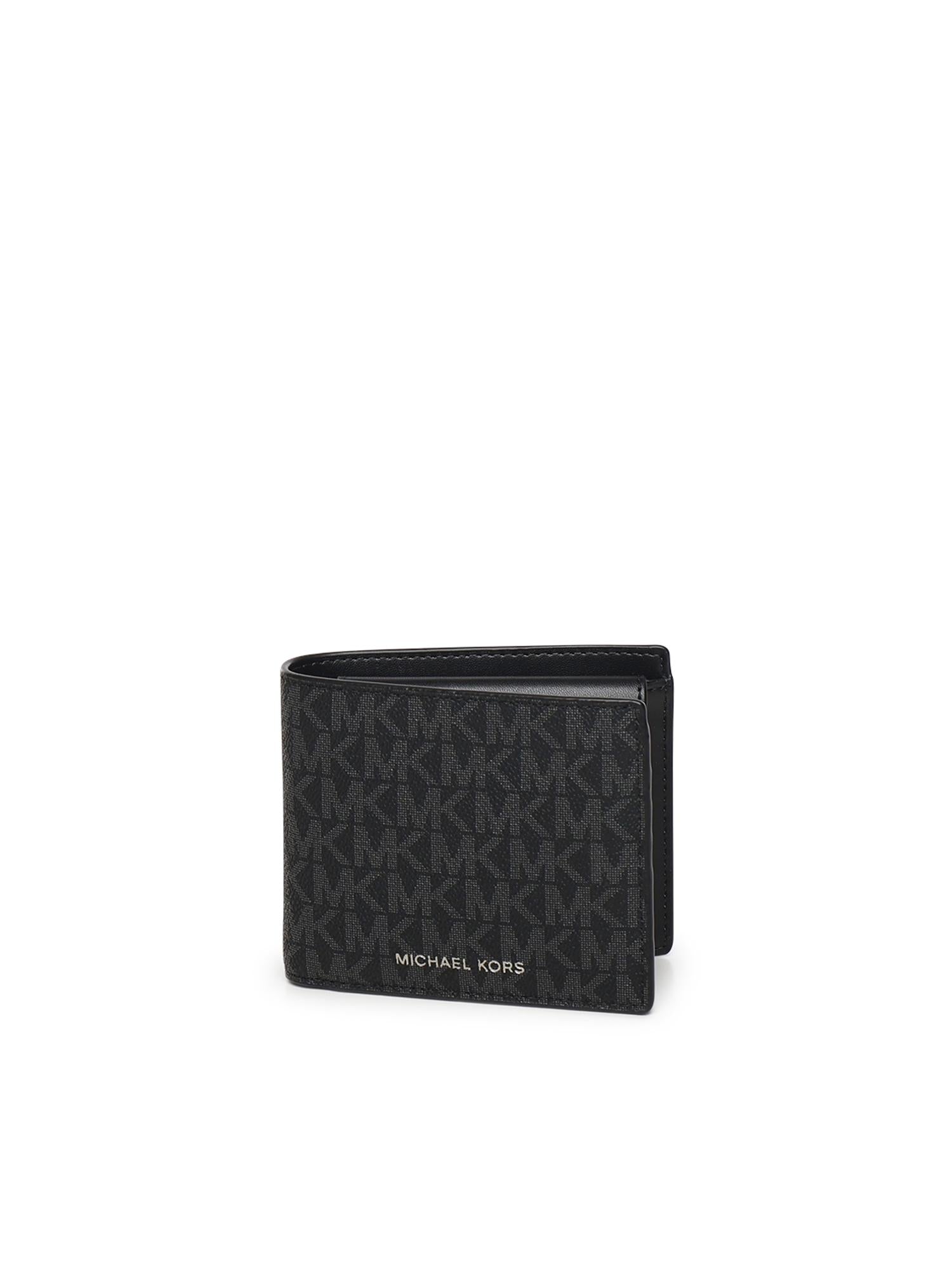 Portafoglio a libro Harrison con logo<BR/> 39F9LGYF3B 001 MICHAEL MICHAEL KORS 