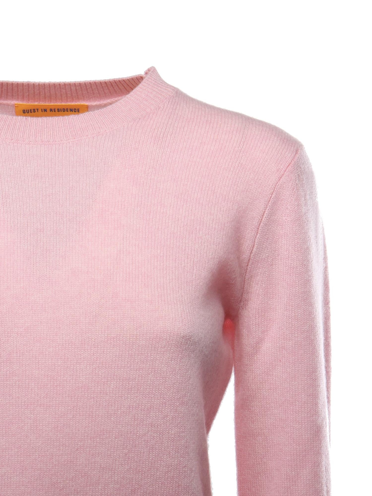 Maglione 'Shrunken Crew' in cashmere W12710JL DAYBREAK GUEST IN RESIDENCE 