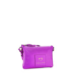 Borsa a tracolla in pelle con logo 73BP9VT03 LOLLI POPPOP PINK V° 73 