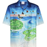Camicia Beyond Destiny in seta MSP26SH003 02 CASABLANCA 