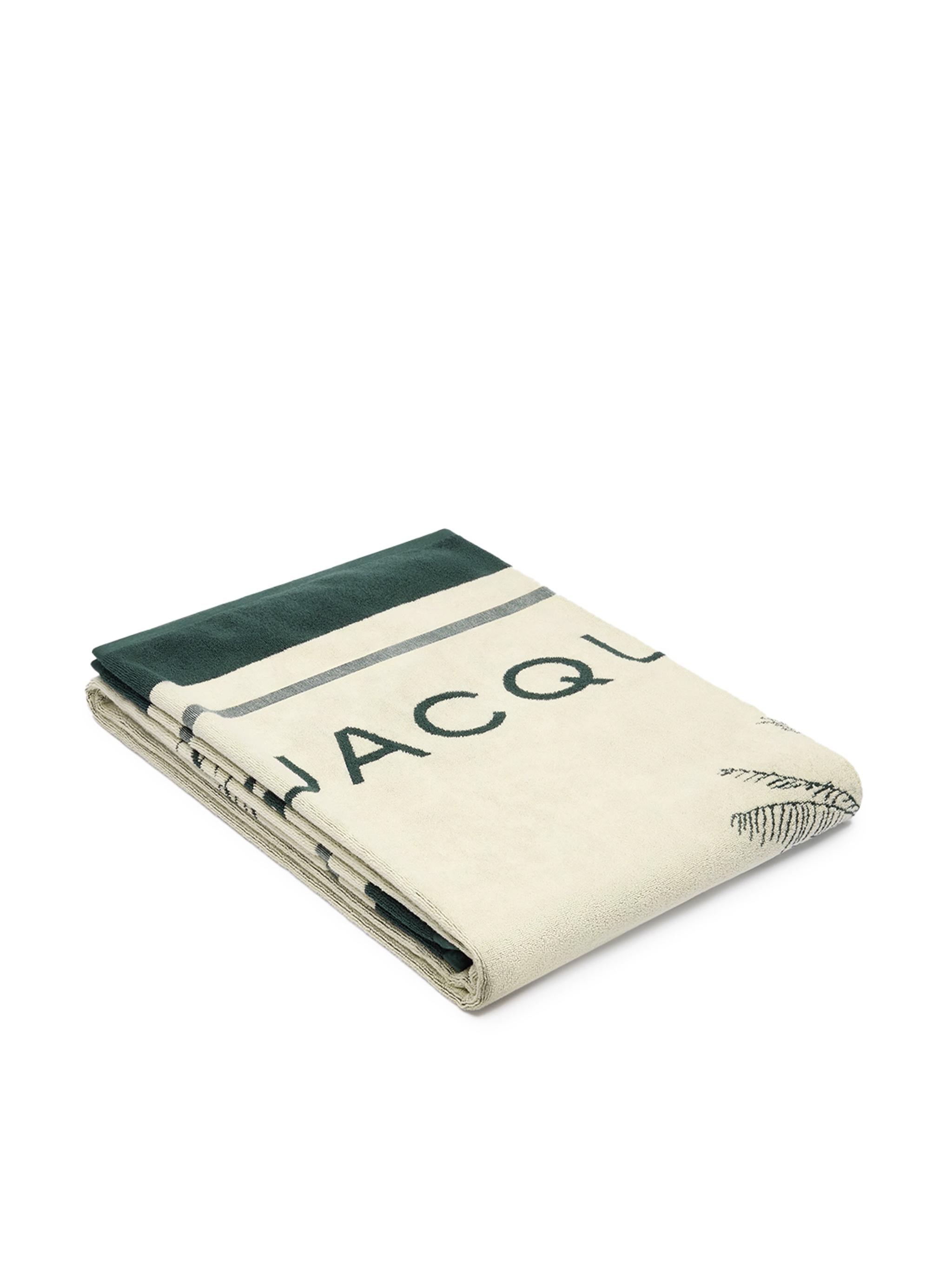 Telo da mare con logo jacquard 255AC737 60085CE JACQUEMUS 