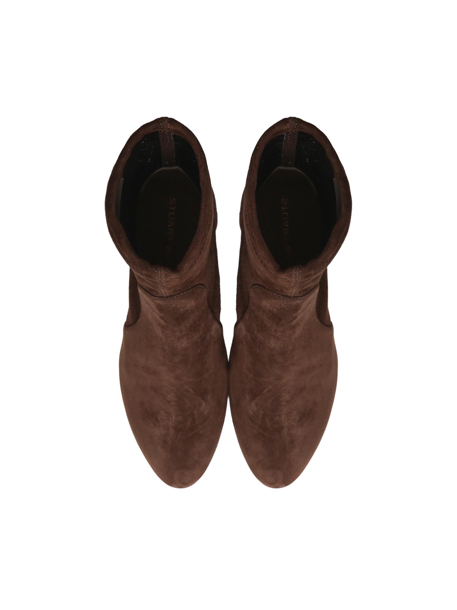 Sock boots Yuliana in suede S6276 WAL STUART WEITZMAN 