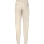 Pantalone in lyocell e lino M75PANM17TES0M116 02 ELEVENTY 