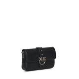 Borsa a spalla Baby Love Bag One Slouchy in pelle 105353 A0QOZ99O PINKO 