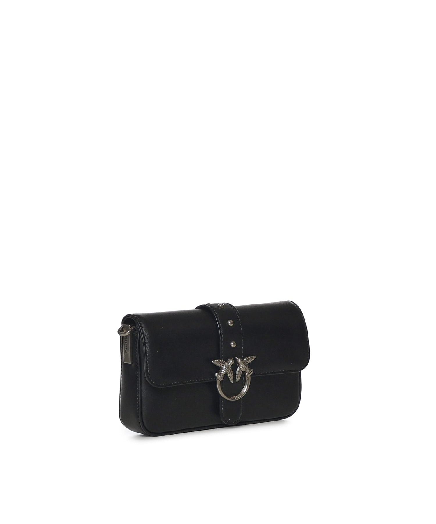 Borsa a spalla Baby Love Bag One Slouchy in pelle 105353 A0QOZ99O PINKO 