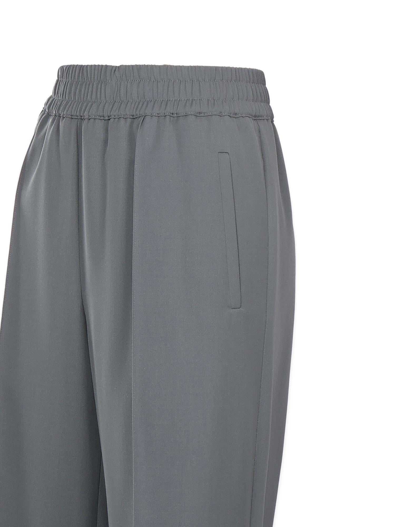 Pantaloni in gabardina di lana FTC6ZT FU2OWN0496 DOLCE & GABBANA 