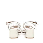 Sandalo con nodo intrecciato A55212 CREAM CARMENS 