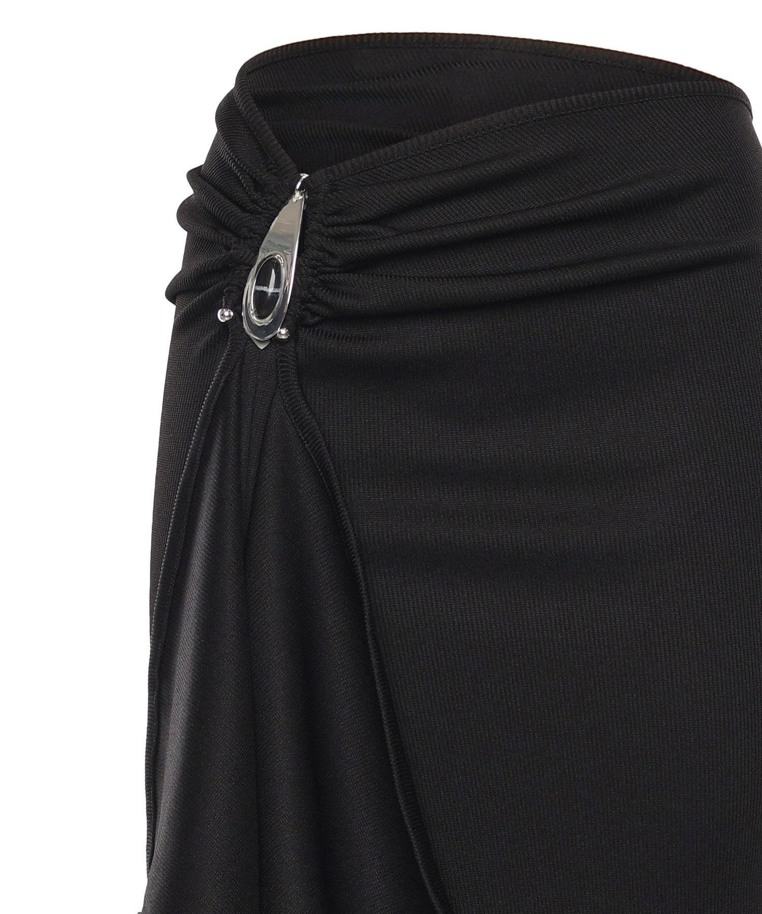 Gonna lunga Crystal in jersey 25044334 BLACK CHRISTOPHER ESBER 