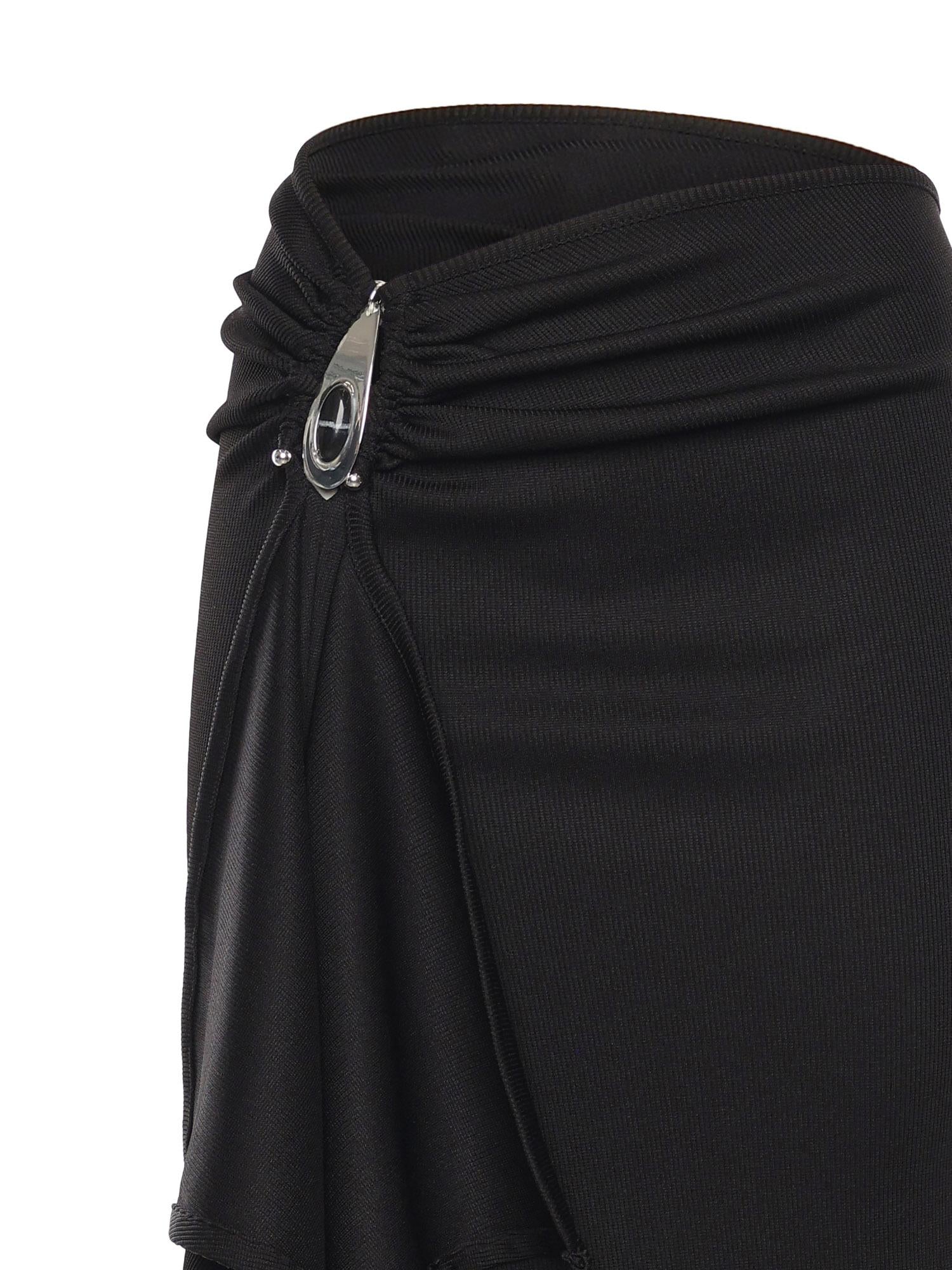 Gonna lunga Crystal in jersey 25044334 BLACK CHRISTOPHER ESBER 