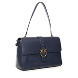 Borsa a spalla maxi Love Bag Slouchy in pelle 105067 A0QOG08Q PINKO 