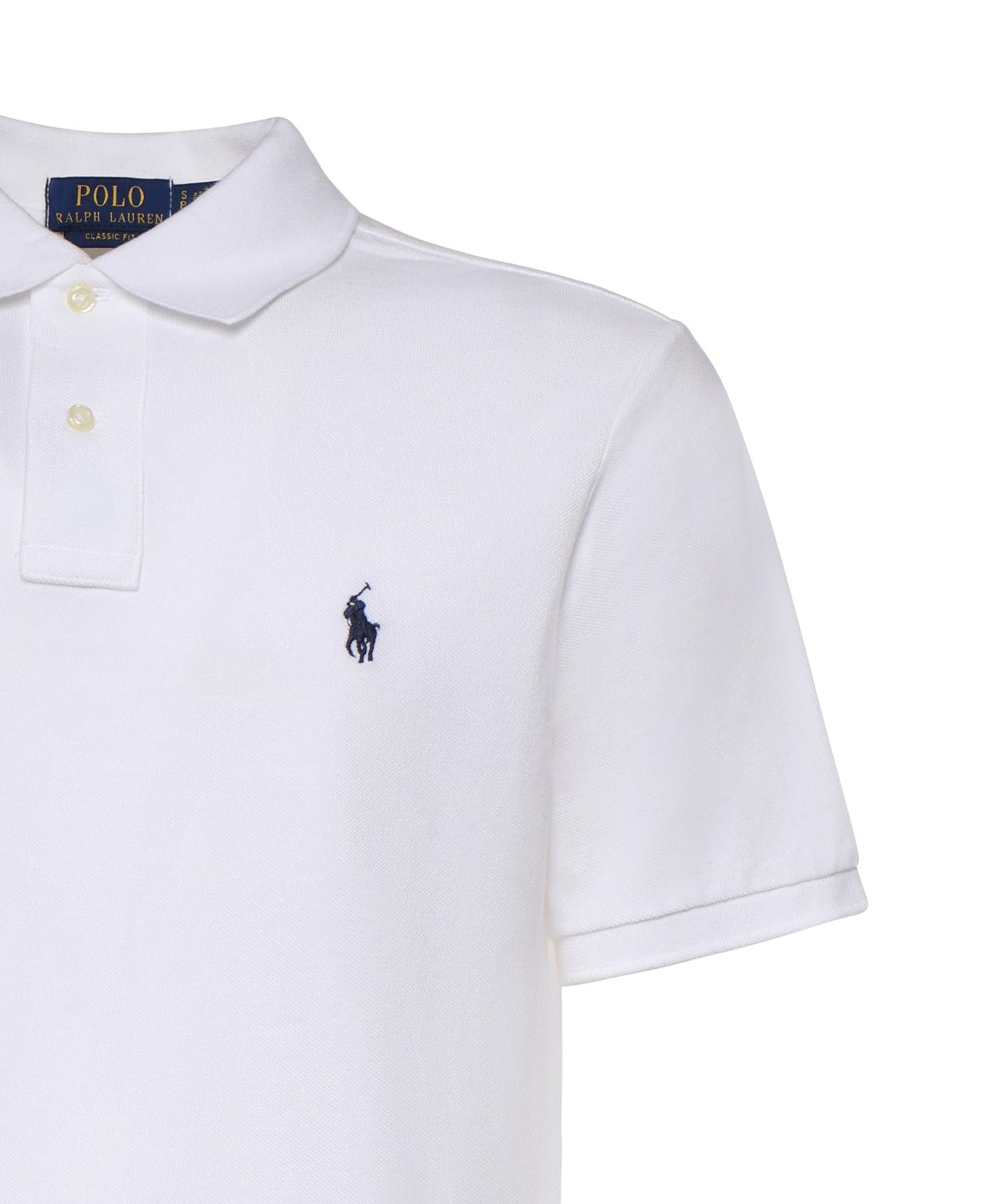 Polo in cotone con logo 710666997 001 POLO RALPH LAUREN 
