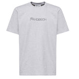 T-shirt con logo in rialzo JT0258 PG1510907 JW ANDERSON 