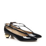 T-strap con tacco a sfera 01K259 784875001 FERRAGAMO 