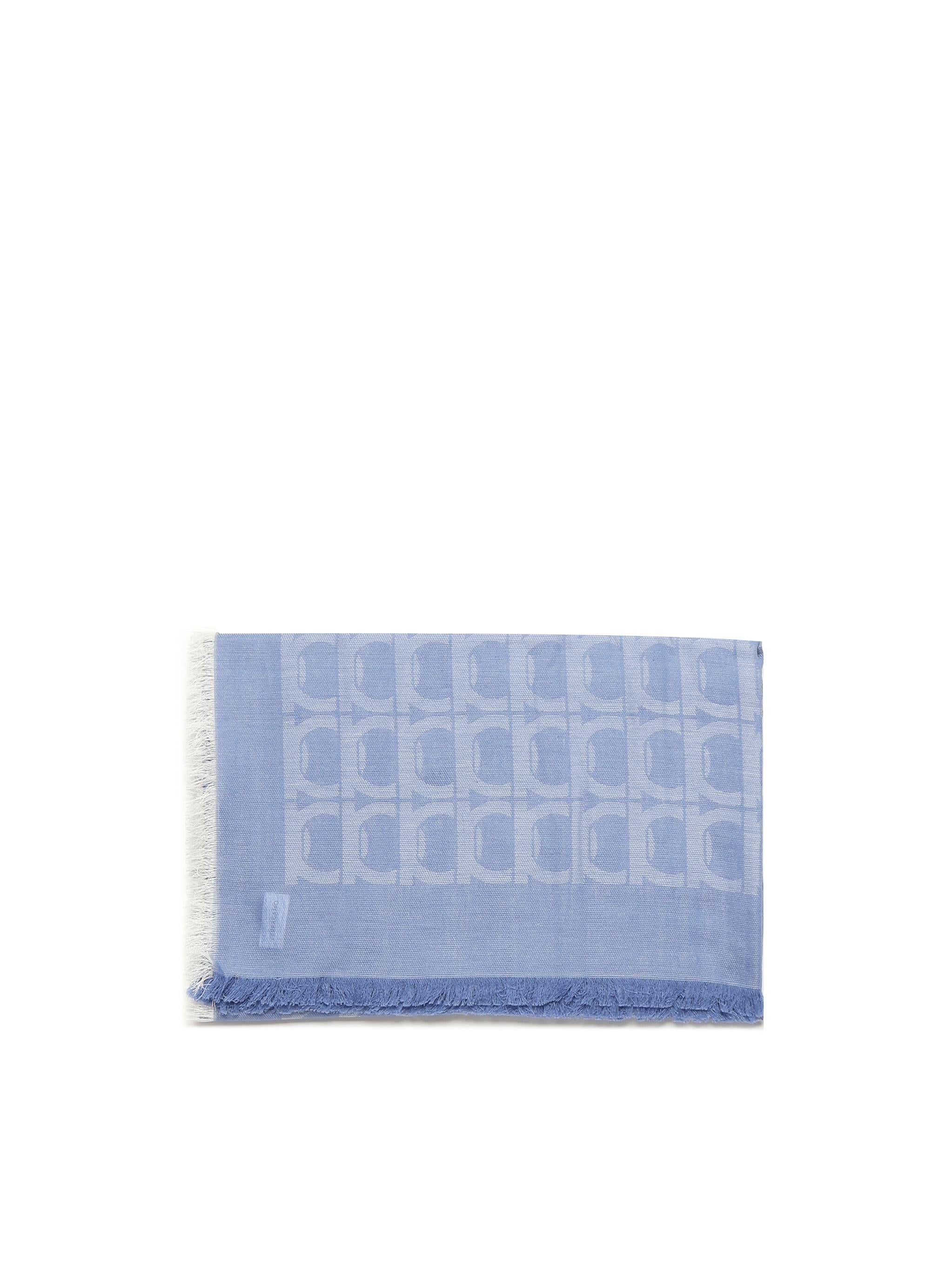Stola jacquard Gancini Monogram 520142 785243004 FERRAGAMO 