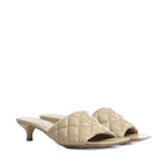 Mules in pelle trapuntata 729764 VBRR02624 BOTTEGA VENETA 