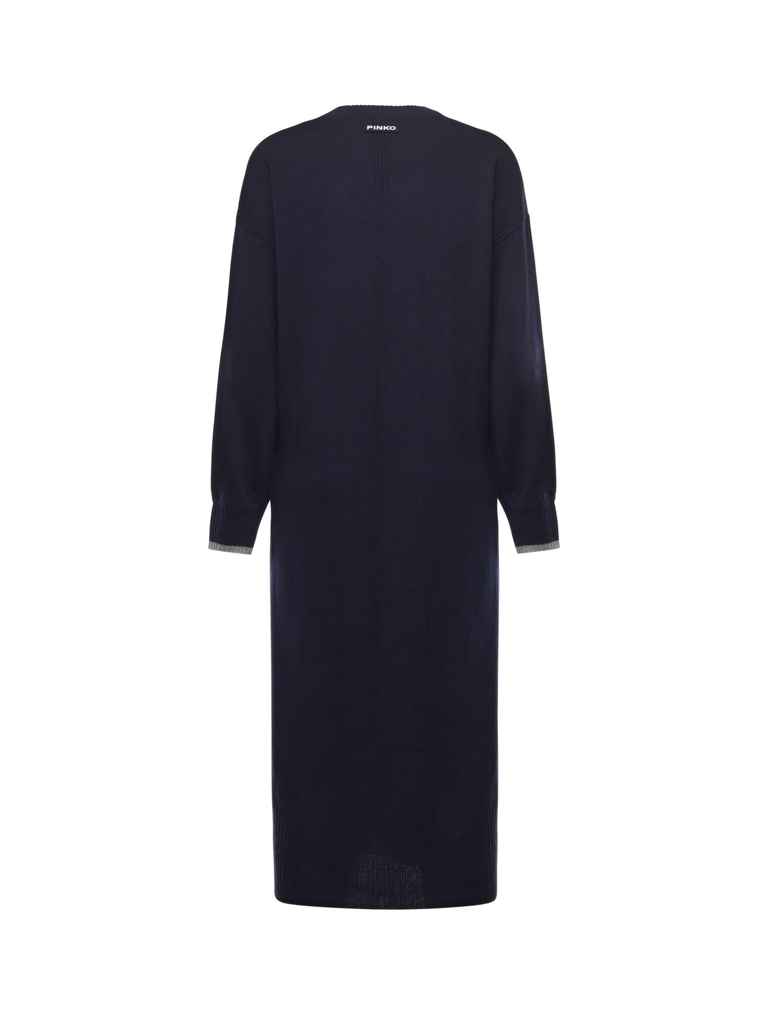 Abito in lana e cashmere 105492 A2Q9G83 PINKO 