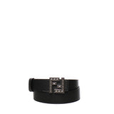 Cintura reversibile Tela FF nera 7C0535 AFF1F0GXN FENDI 