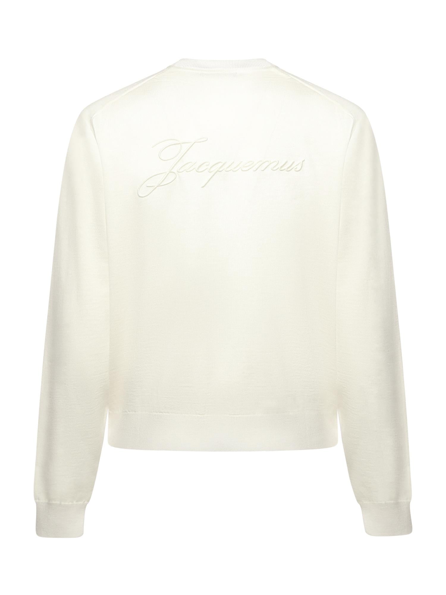 Maglione "Le Sweater Brode" in lana 25HSWM00614AK00299 110 JACQUEMUS 