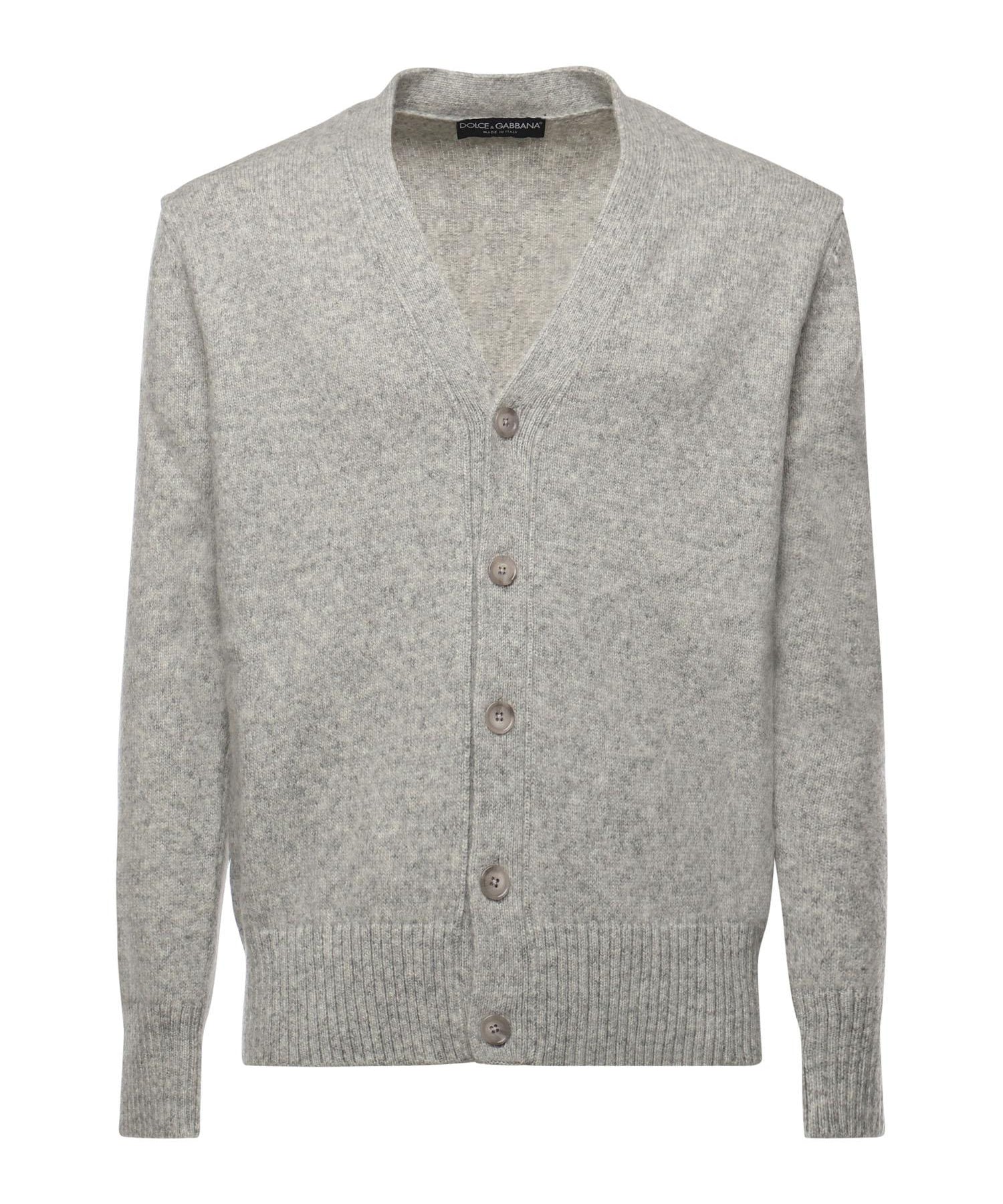 Cardigan in misto lana GXV76T JFMIMN0038 DOLCE & GABBANA 