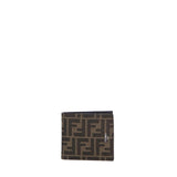 Portafoglio FF Bi-fold in tessuto 7M0169 ALWKF0L3T FENDI 