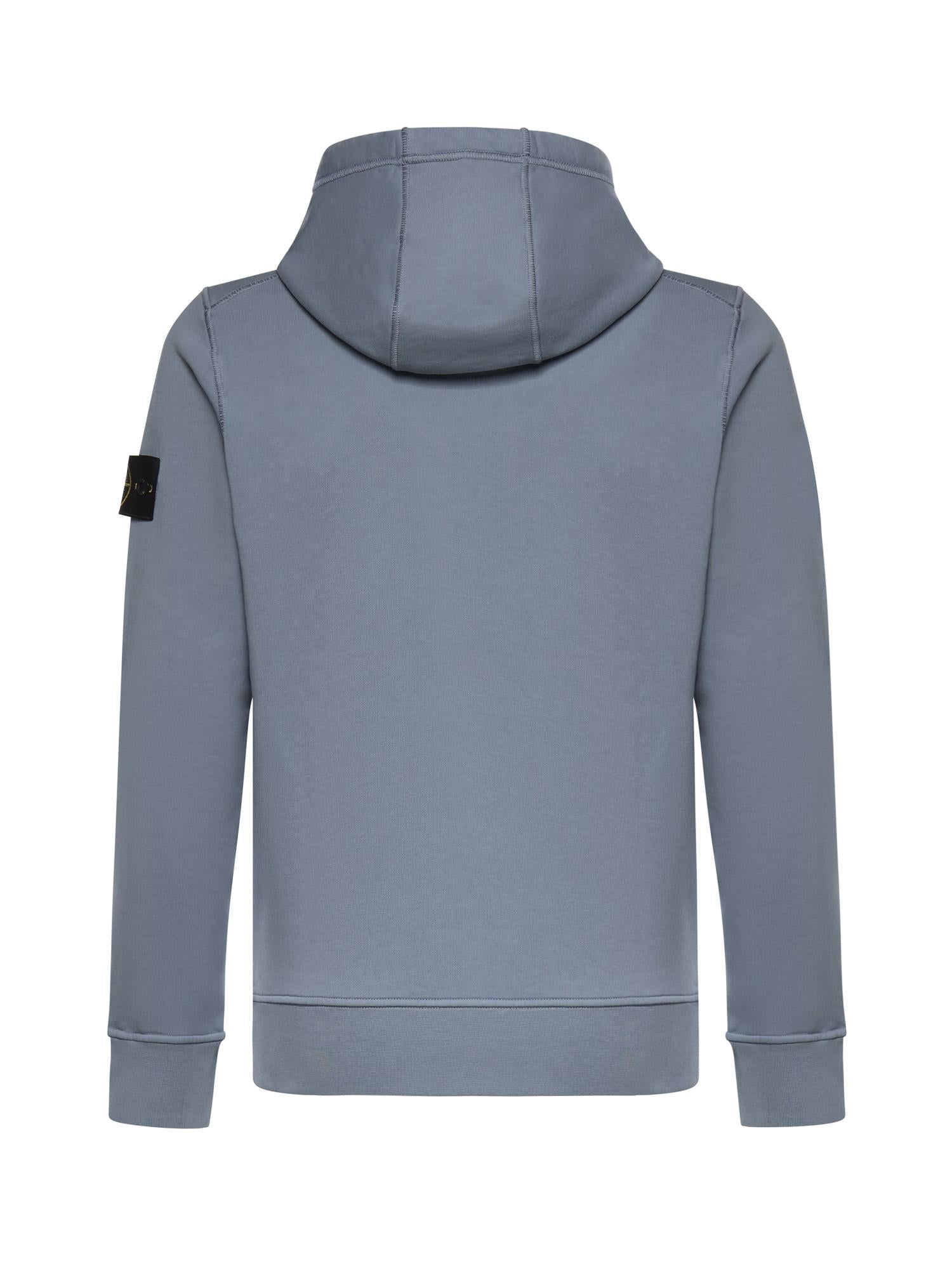 Felpa con logo in cotone L1S156100062 S0051V0024 STONE ISLAND 