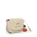 Borsa a tracolla con logo 73BS9M304 ALISYAOFF WHITE V° 73 