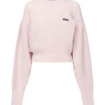 Maglia con maniche a sbuffo e logo 114278 191 ROTATE 
