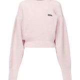 Maglia con maniche a sbuffo e logo 114278 191 ROTATE 