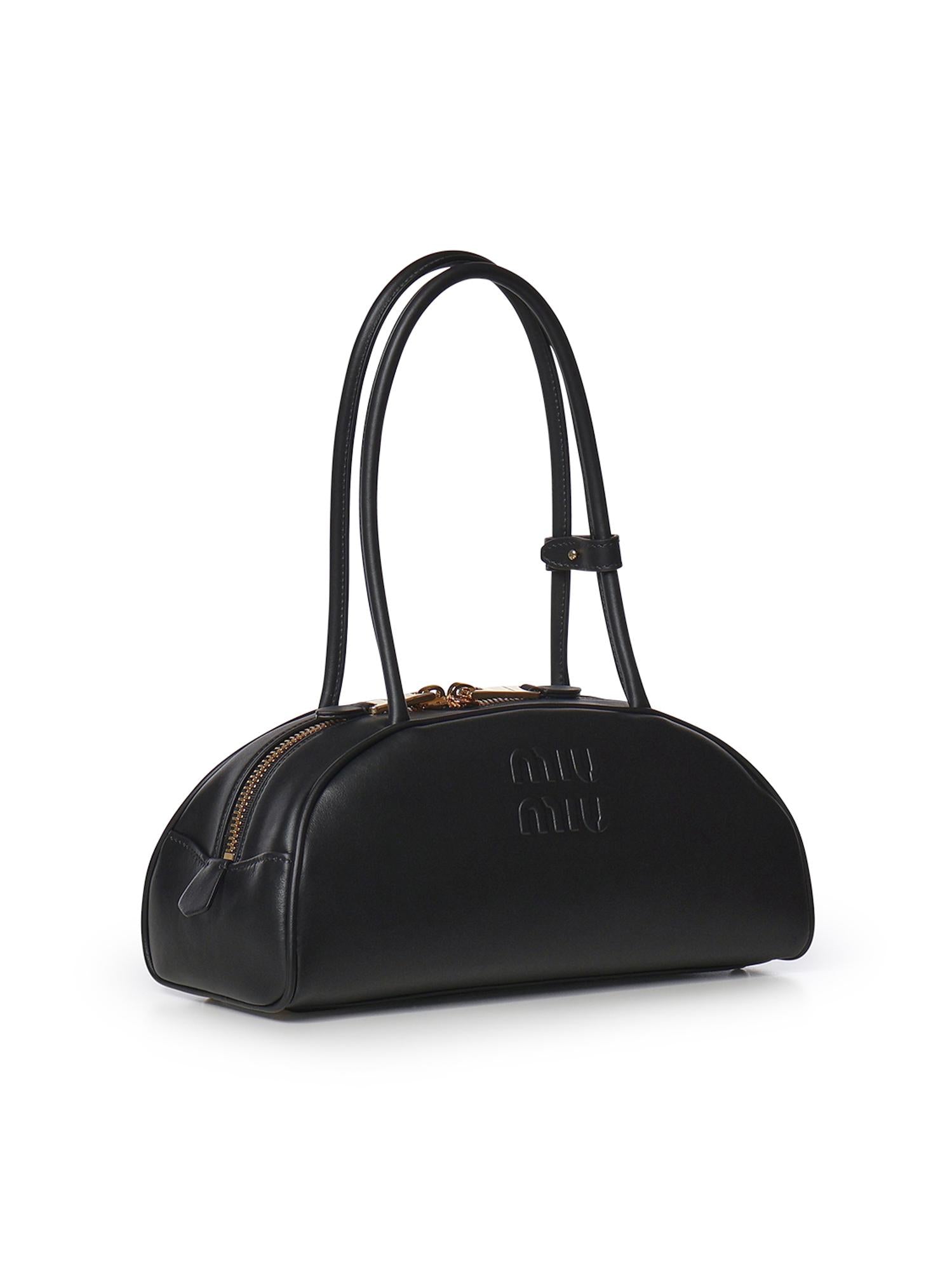 Borsa Beau in pelle 5BB193 2CRWF0002 MIU MIU 